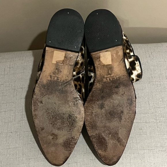 J. Crew Collection Calf Hair Boots in sienna black cat, size 9  e1188 - Picture 7 of 9